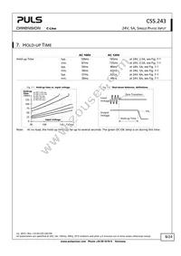 CS5.243 Datasheet Page 8