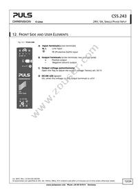 CS5.243 Datasheet Page 12