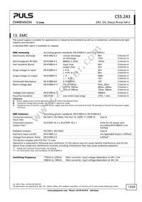 CS5.243 Datasheet Page 13