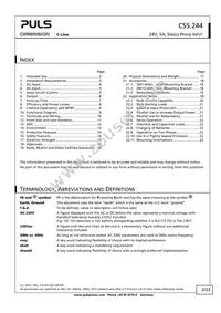 CS5.244 Datasheet Page 2