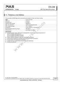 CS5.244 Datasheet Page 10