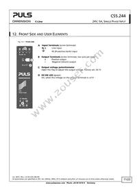 CS5.244 Datasheet Page 11