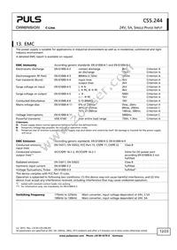 CS5.244 Datasheet Page 12