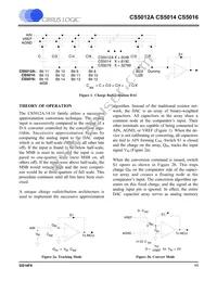 CS5016-BL16Z Datasheet Page 11