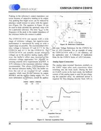 CS5016-BL16Z Datasheet Page 20