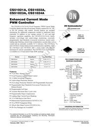 CS51022ADBG Datasheet Cover