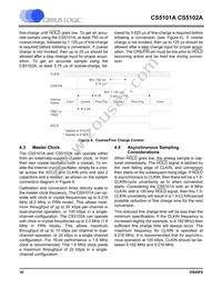 CS5102A-JLZ Datasheet Page 18