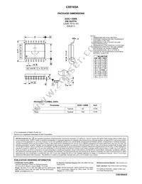 CS5165AGDWR16G Datasheet Page 18