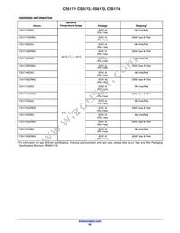 CS5174GD8G Datasheet Page 20