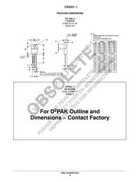 CS5201-1GT3 Datasheet Page 8