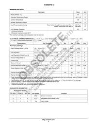 CS52015-3GT3 Datasheet Page 2