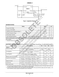 CS5253-1GDP5 Datasheet Page 2