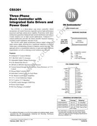 CS5301GDWR32G Datasheet Cover