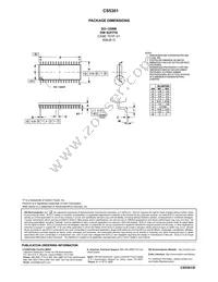 CS5301GDWR32G Datasheet Page 19