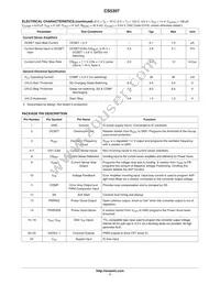 CS5307GDWR24 Datasheet Page 7