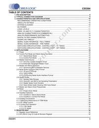 CS5364-DQZR Datasheet Page 3