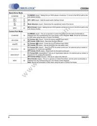 CS5364-DQZR Datasheet Page 8