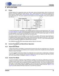 CS5364-DQZR Datasheet Page 19