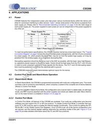 CS5366-DQZR Datasheet Page 19