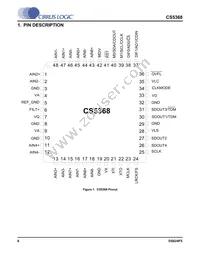 CS5368-DQZ Datasheet Page 6