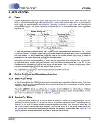 CS5368-DQZ Datasheet Page 19