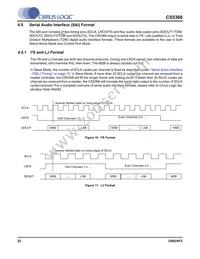 CS5368-DQZ Datasheet Page 22