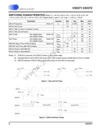 CS5372-BSZR Datasheet Page 6