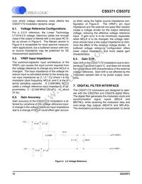 CS5372-BSZR Datasheet Page 12