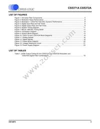 CS5372A-ISZR Datasheet Page 3