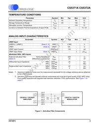 CS5372A-ISZR Datasheet Page 5