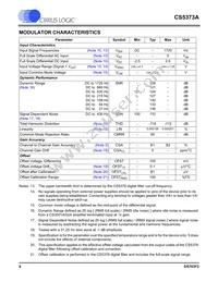 CS5373A-ISZR Datasheet Page 8