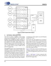 CS5374-CNZ Datasheet Page 14