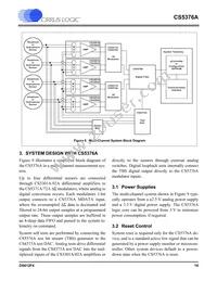 CS5376A-IQZR Datasheet Page 19