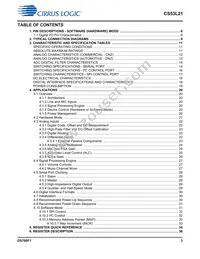 CS53L21-DNZ Datasheet Page 3
