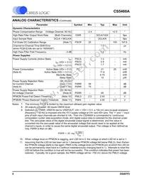 CS5460A-BSZR Datasheet Page 6