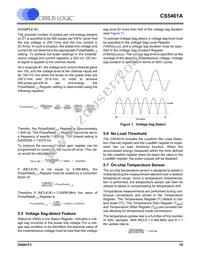 CS5461A-ISZR Datasheet Page 19