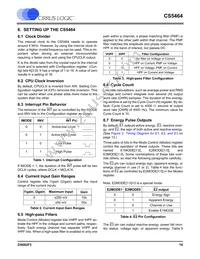 CS5464-IS Datasheet Page 19