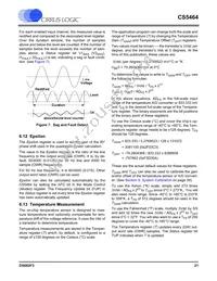 CS5464-IS Datasheet Page 21