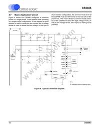 CS5466-IS Datasheet Page 14