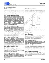 CS5467-ISZR Datasheet Page 18