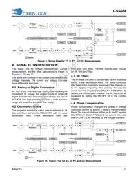 CS5484-INZR Datasheet Page 17