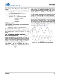 CS5490-ISZR Datasheet Page 21