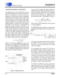 CS5508-BSZR Datasheet Page 18