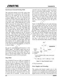 CS5508-BSZR Datasheet Page 22