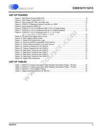 CS5512-BSZR Datasheet Page 3