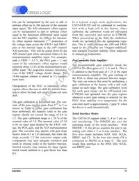 CS5520-BSZ Datasheet Page 17