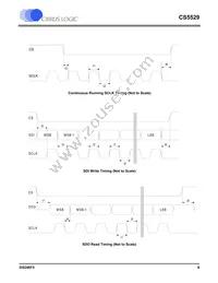 CS5529-ASZR Datasheet Page 9