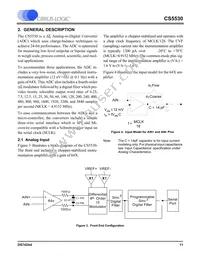 CS5530-CSZ Datasheet Page 11