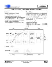 CS5550-ISZR Cover