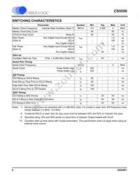 CS5550-ISZR Datasheet Page 8